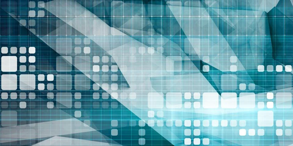 Disruptive Technology Illustrazione stock