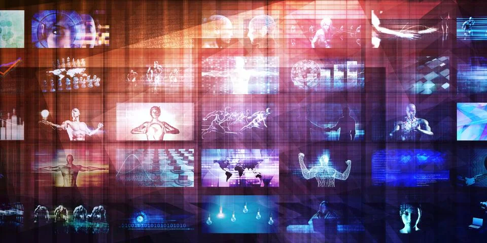 Disruptive Technology 스톡 일러스트