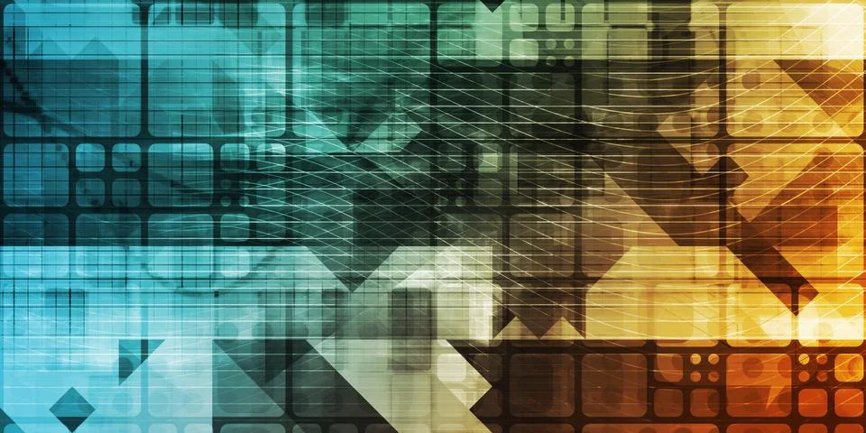 Disruptive Technology Stock Illustration