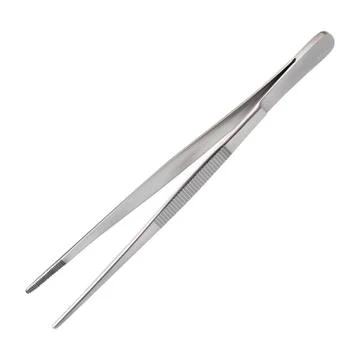 Dissecting Forceps for use in surgical procedures to hold delicate tissues Stock Illustration