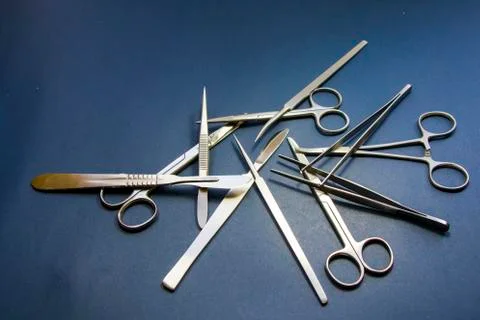 Dissection Kit - Premium Quality Stainless Steel Tools for Medical Students Stock Photos