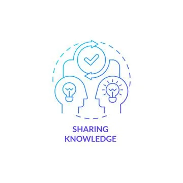 Disseminate knowledge concept icon イラスト素材