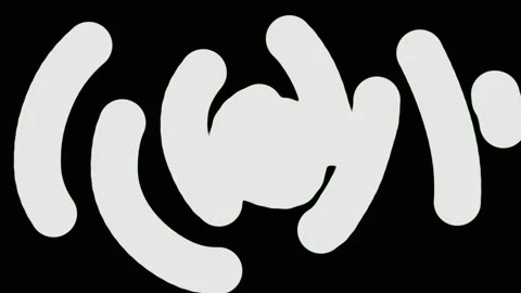 Dissolution with circular strokes on a green screen. Stock Footage 182903304