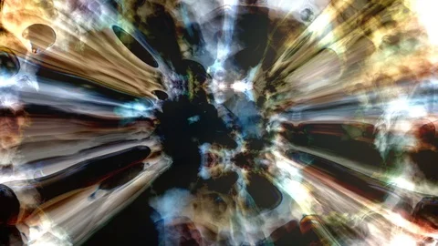 Dissolutions and ripples of alien surface Stock Footage 89790771