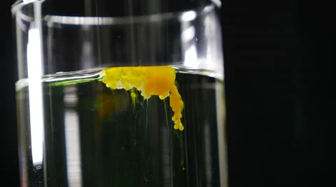 Dissolve capsule in water part 2of2 Stock Footage 49322646
