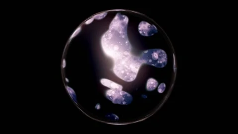 Dissolve fluid, paranormal &amp; hallucinating Video stock 198649257