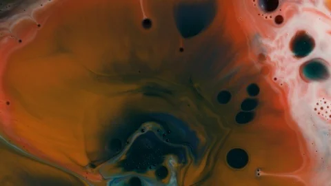 Dissolve ink in water Stock Footage 85911537