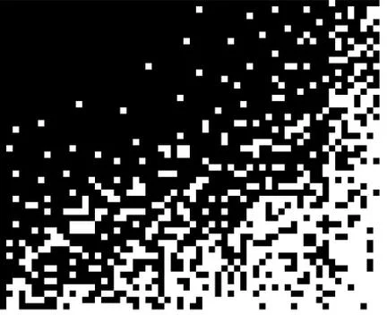 Dissolved filled square dotted. Pattern Vector illustration. Illustrazione stock