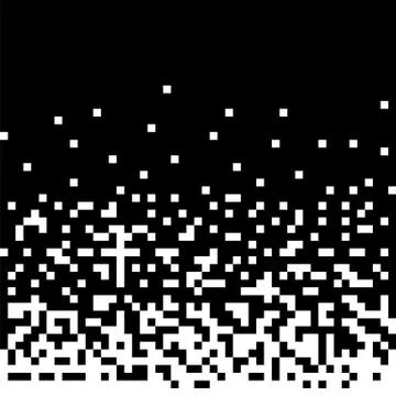 Dissolved filled square dotted. Pattern Vector illustration. Stock Illustration