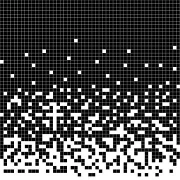 Dissolved filled square dotted. Pattern Vector illustration. Illustrazione stock