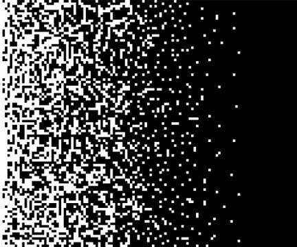 Dissolved filled square dotted. Pattern Vector illustration. Stock Illustration