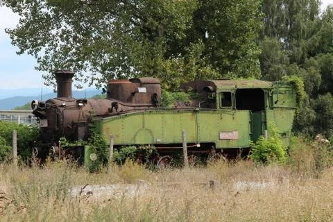 Dissued Steam Train Stock Photos