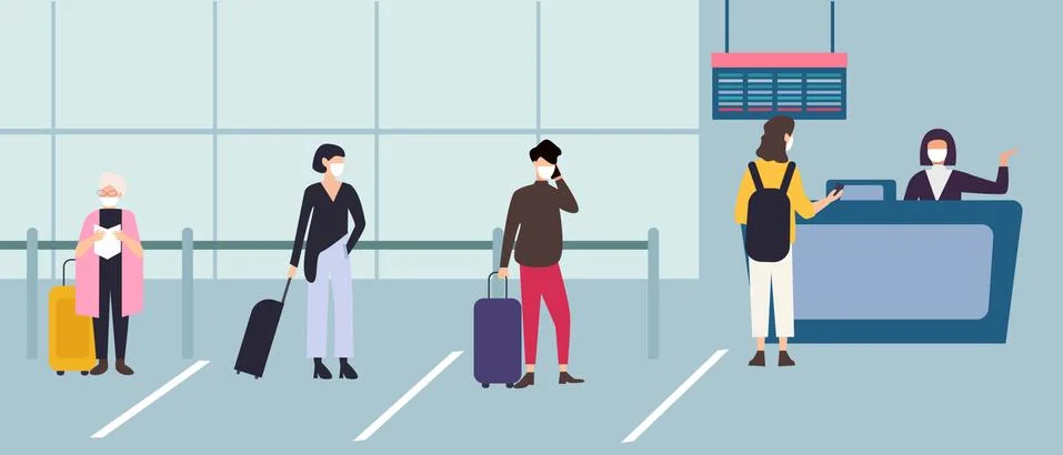 Distance ad Stock Illustration
