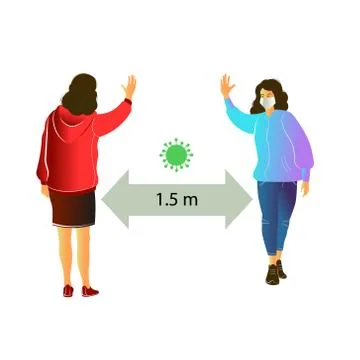 Distance Stock Illustration