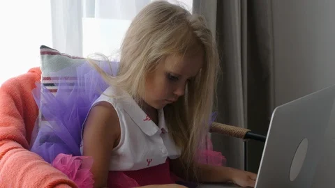 Distance Learning Quarantine Stock Footage 124839289