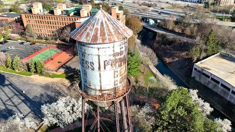 The Distance - Water Tower Foto stock