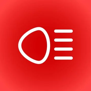 Distant beam icon stock vector illustration flat design Stockillustratie