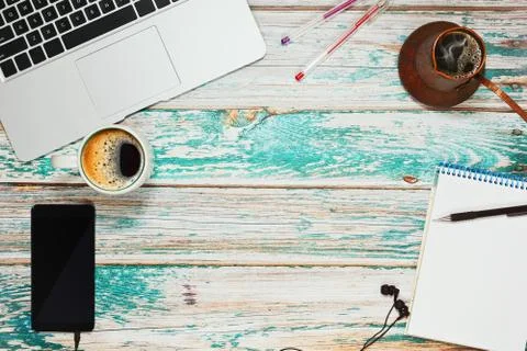 Distant education at home concept Stock Photos