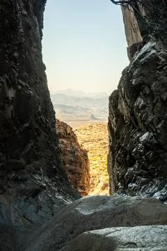 Distant Formations Seen From The Window Of Big Bend 写真素材