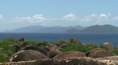 Distant Islands Stock Footage 486280