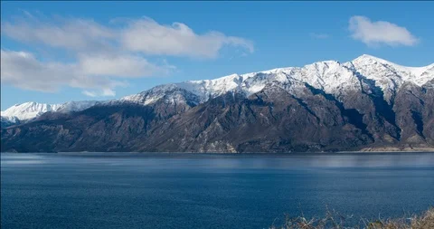 Distant Mountain Range Stock Footage 88107998