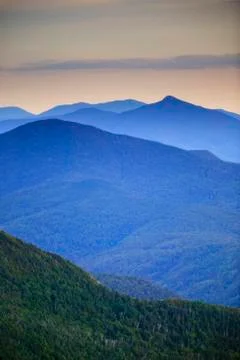 Distant mountain range Stock Photos