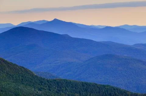 Distant mountain range Stock Photos