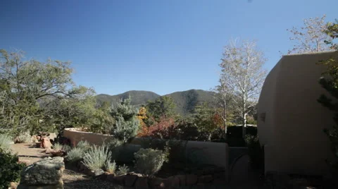 Distant Mountain View Stock Footage 40814075