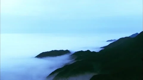 Distant mountains，majestic Stock-Footage 57321447