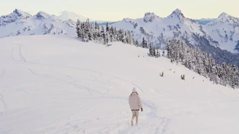 Distant Peaks Stock Footage 315114883