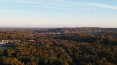 Distant Quarry Stock Stock Footage 172253674