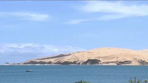 Distant Shore Stock Footage 125727161