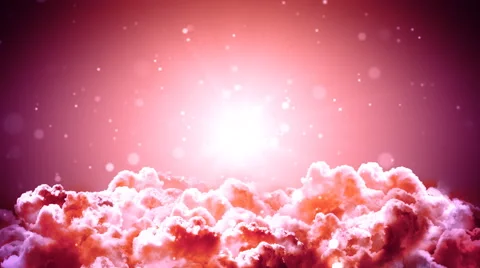 Distant Space Clouds Stock Footage 47985741