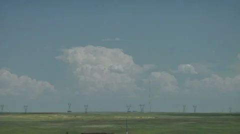 Distant Squalls Stock Footage 54742387