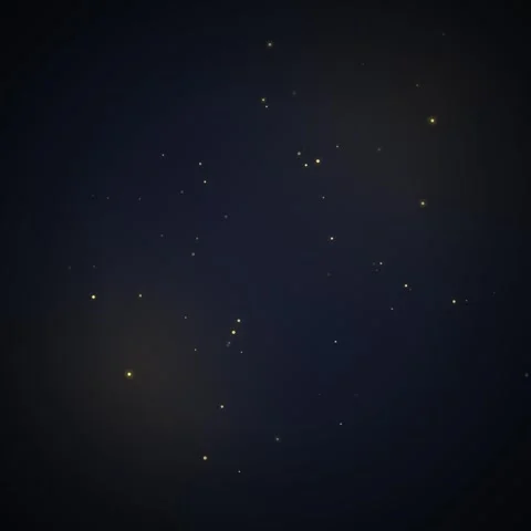 Distant Stars Twinkling in Deep Space Night Sky - Cosmic Galaxy Background Stock Footage 348199896