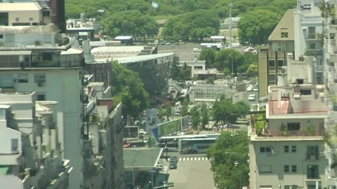 Distant street traffic Stock Footage 160280679