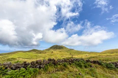 Distant Volcanic Butte Stock Photos