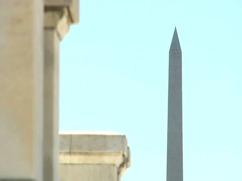 Distant Washington Monument Stock-Footage 373793