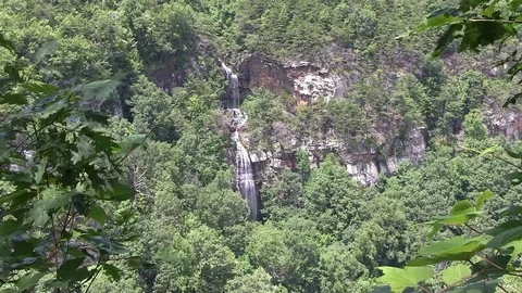 Distant waterfall Stock Footage 91946968