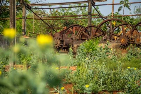 Distillery abandoned Stock Photos