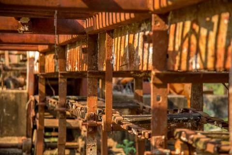 Distillery abandoned Stock Photos