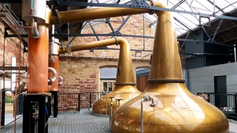 Distillery in Scotland Stock Footage 246493601