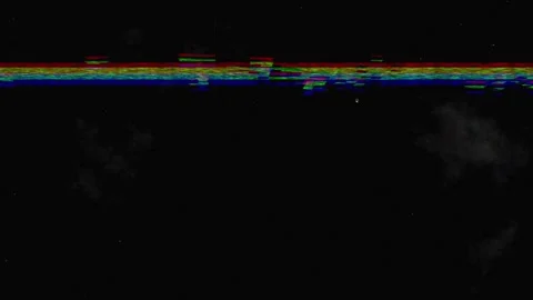 Distinct digital animation showcasing abstract pixel noise and glitch effects. Stock Footage 311489615