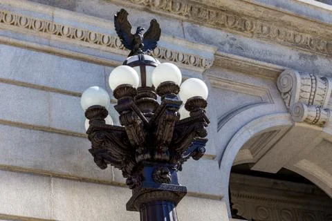 Distinctive Capitol Light Stock Photos