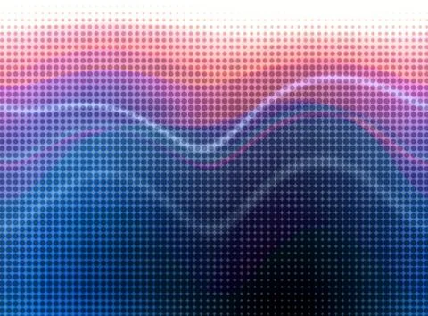 Distorted background Illustrazione stock