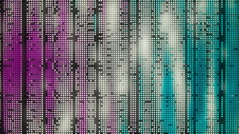 Distorted background lens. 4K motion graphics. Particle Background. Stock Footage 130009956