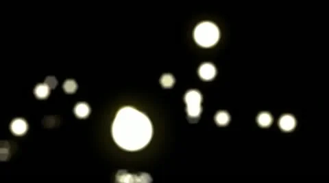 Distorted Bokeh Stock Footage 10865500