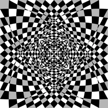 Distorted, deformed asymmetric texture. Tessellating rough, edgy shapes formi 스톡 일러스트