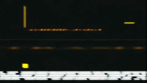 Distorted digital background with various elements and particles. Stock Footage 103233863