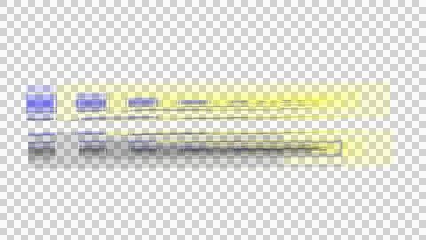 Distorted digital display with glitchy lines and shapes Illustrazione stock